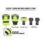 Flexzilla Quick-Connect Fittings 5Pc Coupler Plug Kit HFZGAK14 - alternate 5